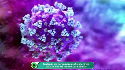 Mutação do coronavírus: oficial chinês diz que não há motivo para pânico