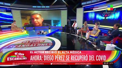 Diego Pérez, tras recuperarse de COVID-19: "El olfato todavía no lo recuperé"