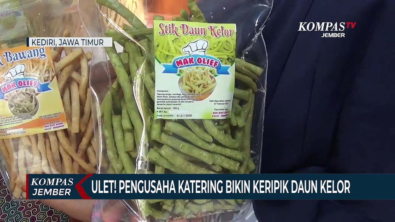Ulet! Usaha Katering Bangkrut Saat Pandemi, Ibu ini Bikin Keripik Daun Kelor