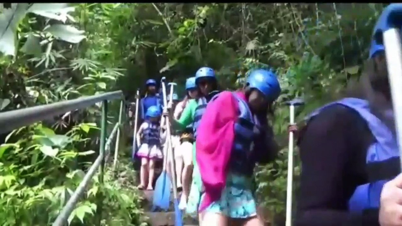 Barack Obama Rafting At Ayung River Bali