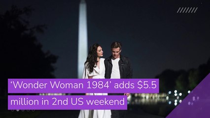 ‘Wonder Woman 1984’ adds $5.5 million in 2nd US weekend , and other top stories in entertainment from January 05, 2021.
