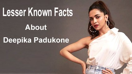 Lesser Known Facts About Birthday Girl Deepika Padukone