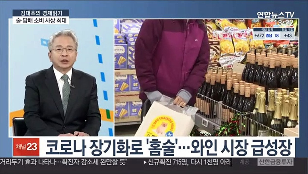 [김대호의 경제읽기] '코로나 스트레스'…술·담배 소비액 사상 최대