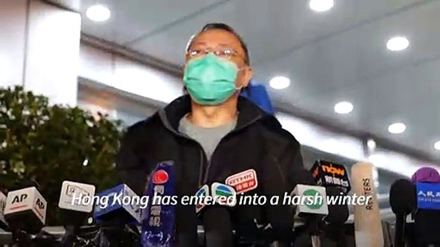 Activist Benny Tai: 'Harsh winter' in Hong Kong
