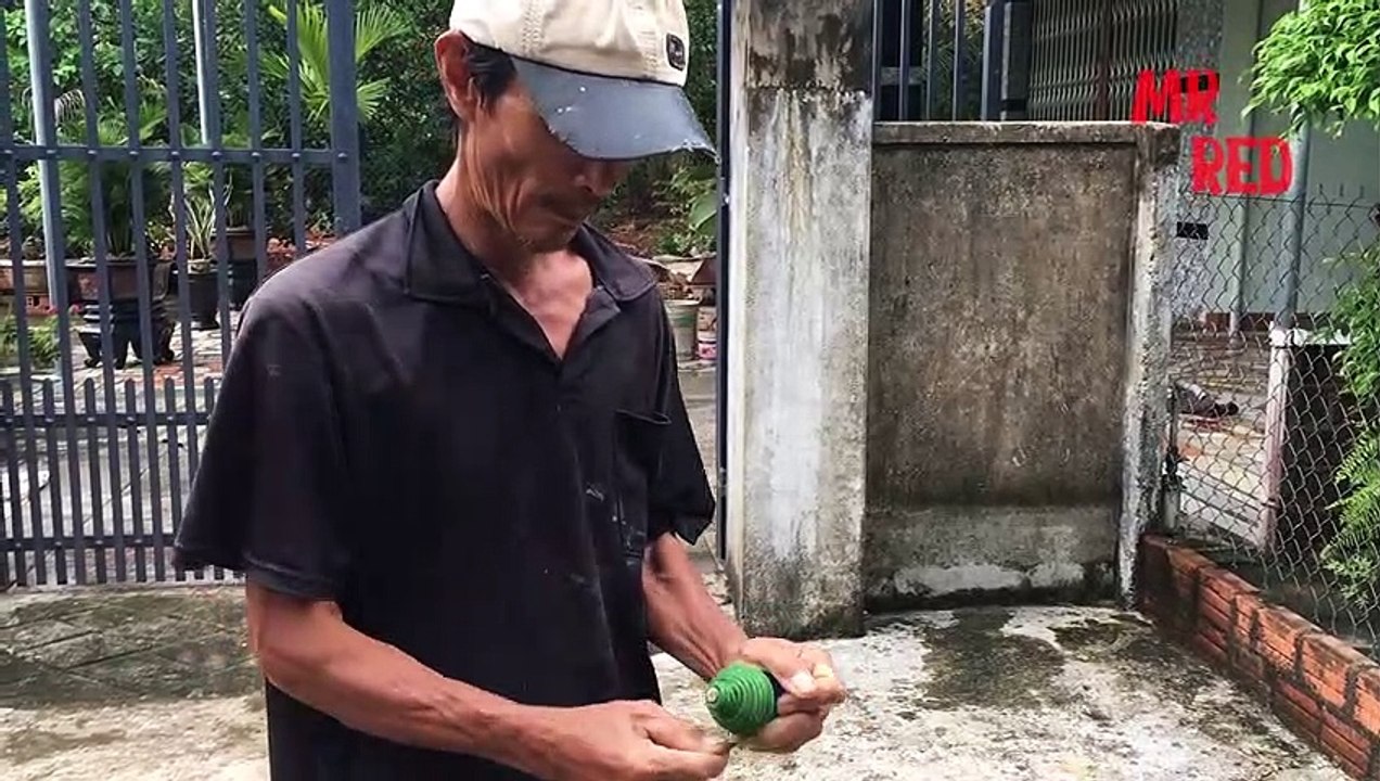 How to DIY Spinner with Guava Stalks - Unexpected Rotation Speed | MR RED