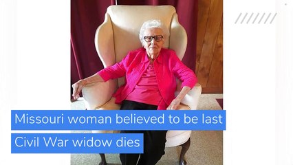 Missouri woman believed to be last Civil War widow dies, and other top stories in US news from January 08, 2021.
