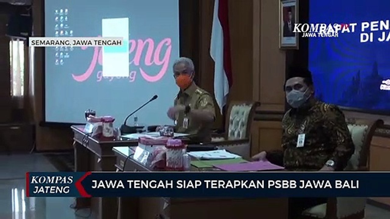 Jawa Tengah Siap Hadapi PSBB Jawa Bali