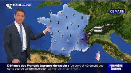Le froid persiste et la grisaille prédomine ce vendredi