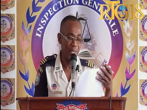 Enspeksyon Jeneral Polis Nasyonal Dayiti prezante bilan aktivite IGPNH la reyalize diran ane 2020 an