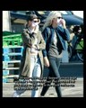 Kristen Stewart & Dylan Meyer Wear Matching Pink Face Masks During Coffee Run