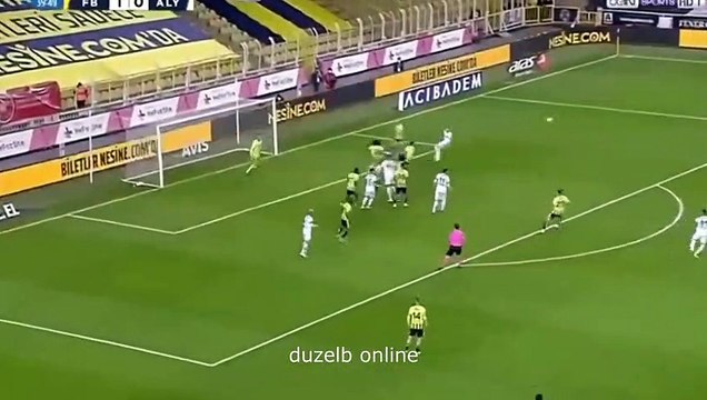 Fenerbahçe 2-1 Alanyaspor Maç Özeti 07.01.2021 HD Genis Özeti