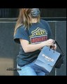 Addison Rae Goes Jewelry Shopping in a Miley Cyrus Tee in Beverly Hills