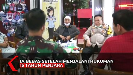 Abu Bakar Ba'asyir Ucapkan Terima Kasih Saat Bebas