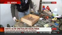 Son dakika... İstanbul merkezli 8 ilde sahte altın operasyonu | Video