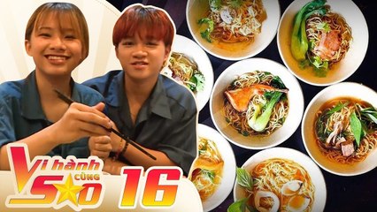 Vi Hành Cùng Sao | Tập 16 FULL | Couple ÁO ĐÔI Việt Thi Winner CÀN QUÉT bàn tiệc MỲ 7 TÔ 59K 