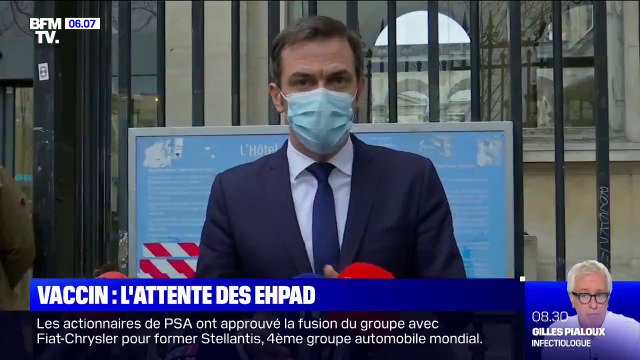 Vaccin anti-Covid: le ministre de la Santé évoque une montée en puissance cette semaine