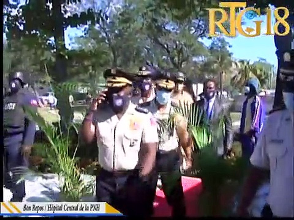 Direktè jeneral PNH la Léon Charles inogire lopital santral PNH la ki nan zòn bon repo