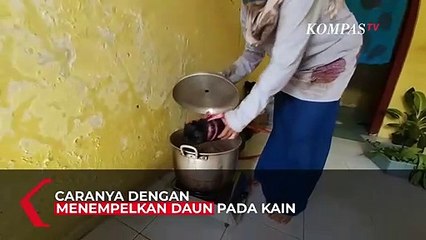 Kreasi Batik Pewarna Alami dari Daun dan Empon-empon