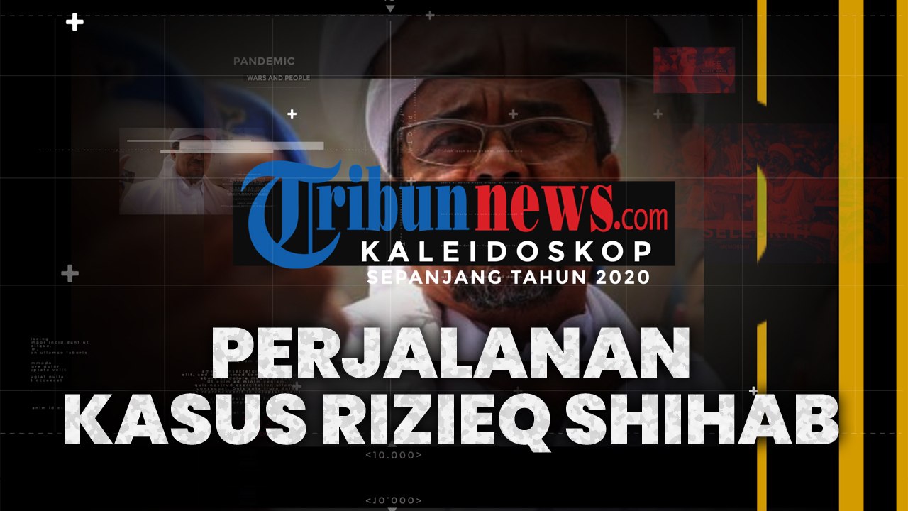 KALEIDOSKOP 2020: Perjalanan Kasus Rizieq Shihab, Kepulangan dari Arab Saudi hingga Ditahan di Polda