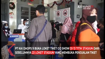 Tiket Go Show Cegah Kerumunan di Stasiun