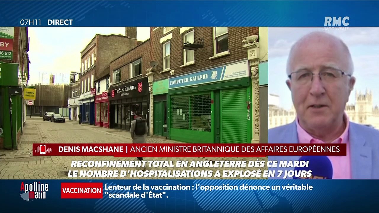 Témoin RMC : Denis Macshane - 05/01