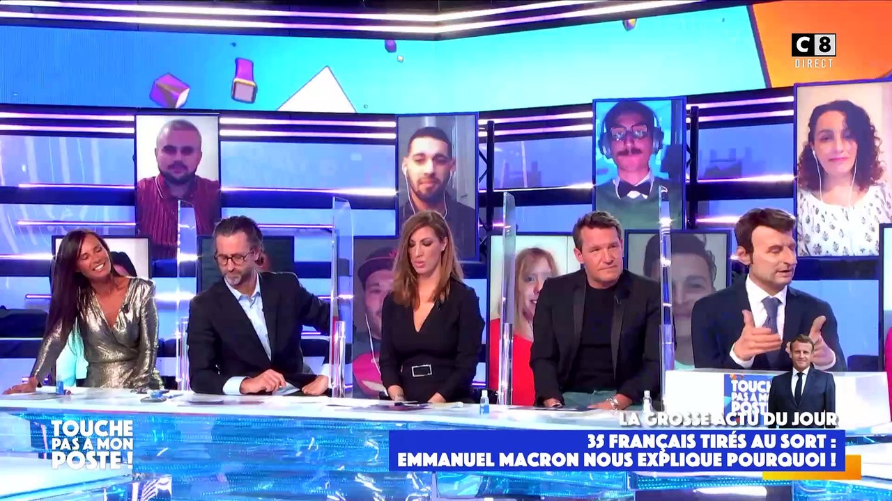 Cyril Hanouna a relancé hier soir les "Guignols" dans "Touche pas à mon poste" avec la marionnette d'Emmanuel Macron