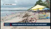 Pantai Kuta Dipenuhi Sampah Kiriman