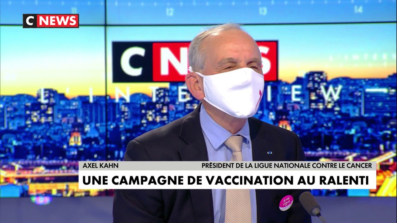 Axel Kahn, président de la Ligue nationale contre le cancer : «Il y a une menace importante celles des nouveaux variants (…) et par conséquent il y a une urgence qui est toute nouvelle qui amène à changer les priorités», dans #LaMatinale