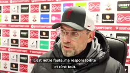 17e j. - Klopp inquiet de ne plus marquer