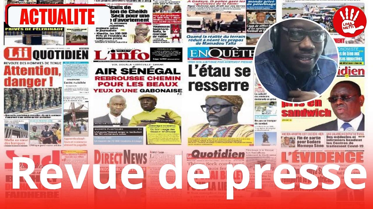 La revue de presse de Mamadou Mohamed Ndiaye du 05 Janvier 2020