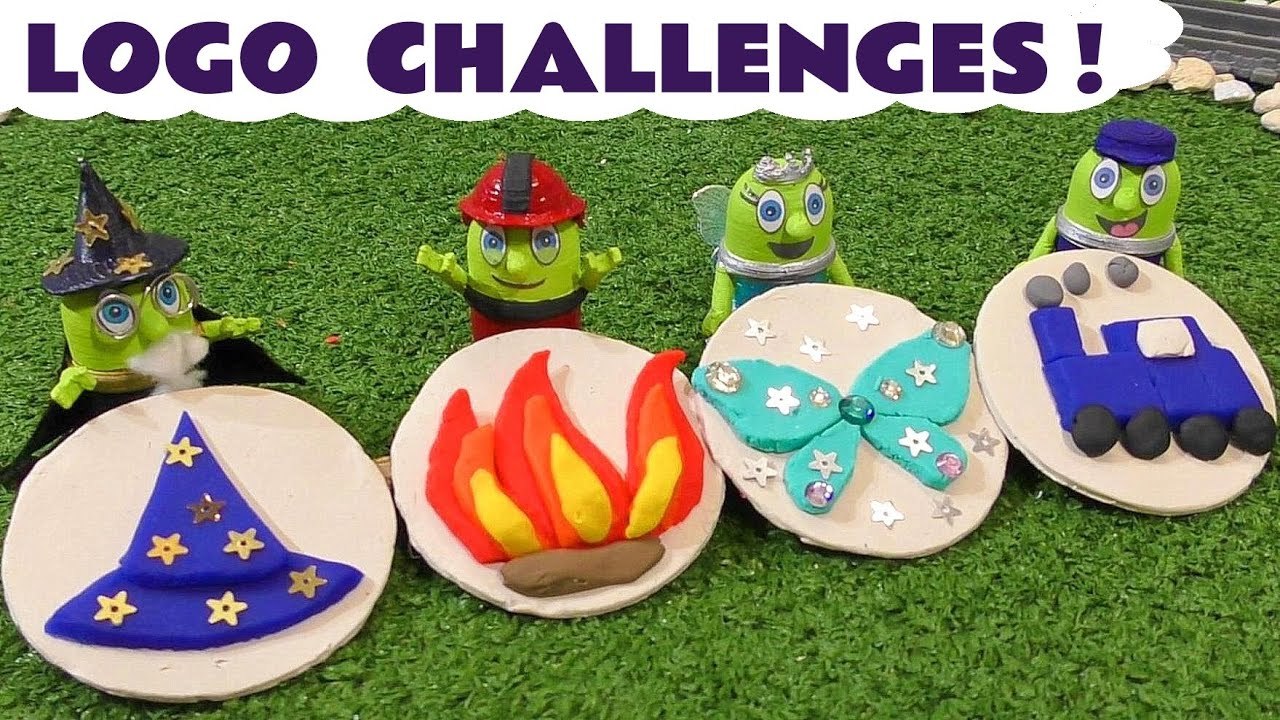 Funny Funlings Logo Challenge Accidents and Pranks with Disney Cars Lightning McQueen and Tom Moss in this Family Friendly Full Episode English Toy Story Video for Kids from Toy Trains 4U