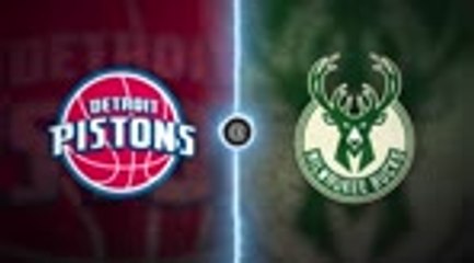 Giannis erupts for 43-points as Bucks down Pistons