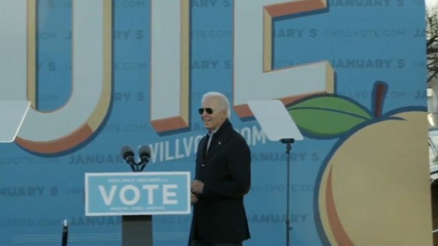 Trump y Biden insisten en que todos los ojos están puestos en Georgia