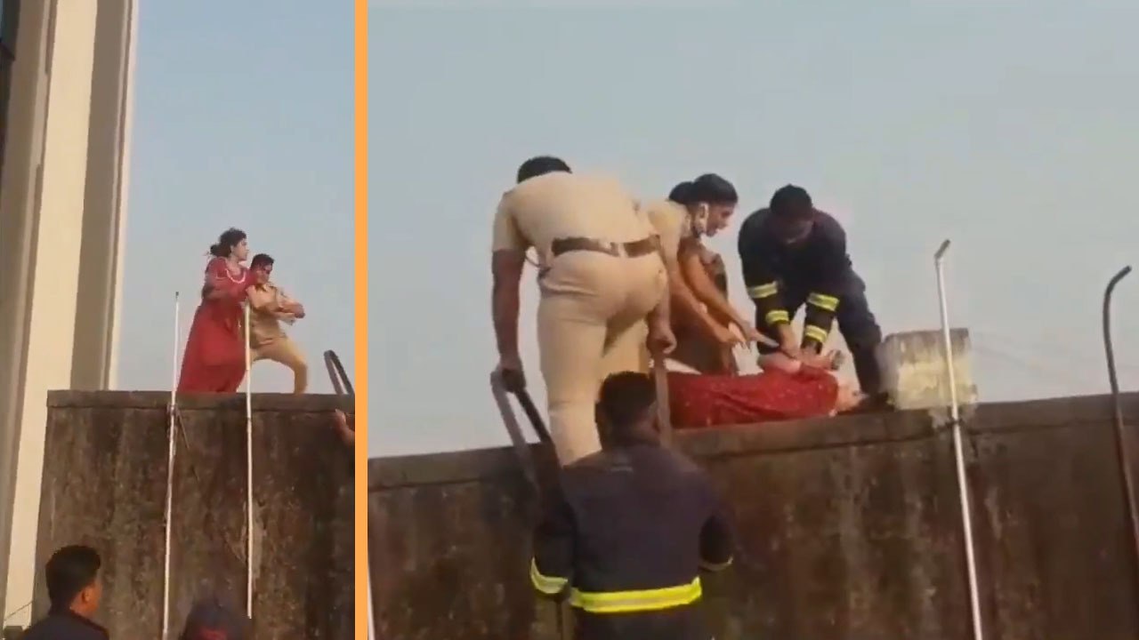 Vashi Police Rescue Women From Trying To Suicide At Vashi Creek