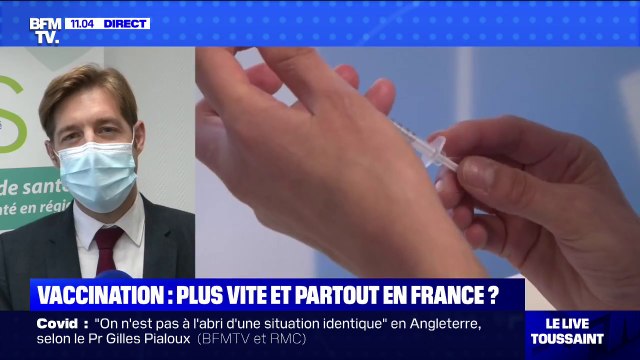 Covid-19: le directeur de l'ARS Nouvelle-Aquitaine s'attend à plusieurs milliers de vaccinations dans la semaine