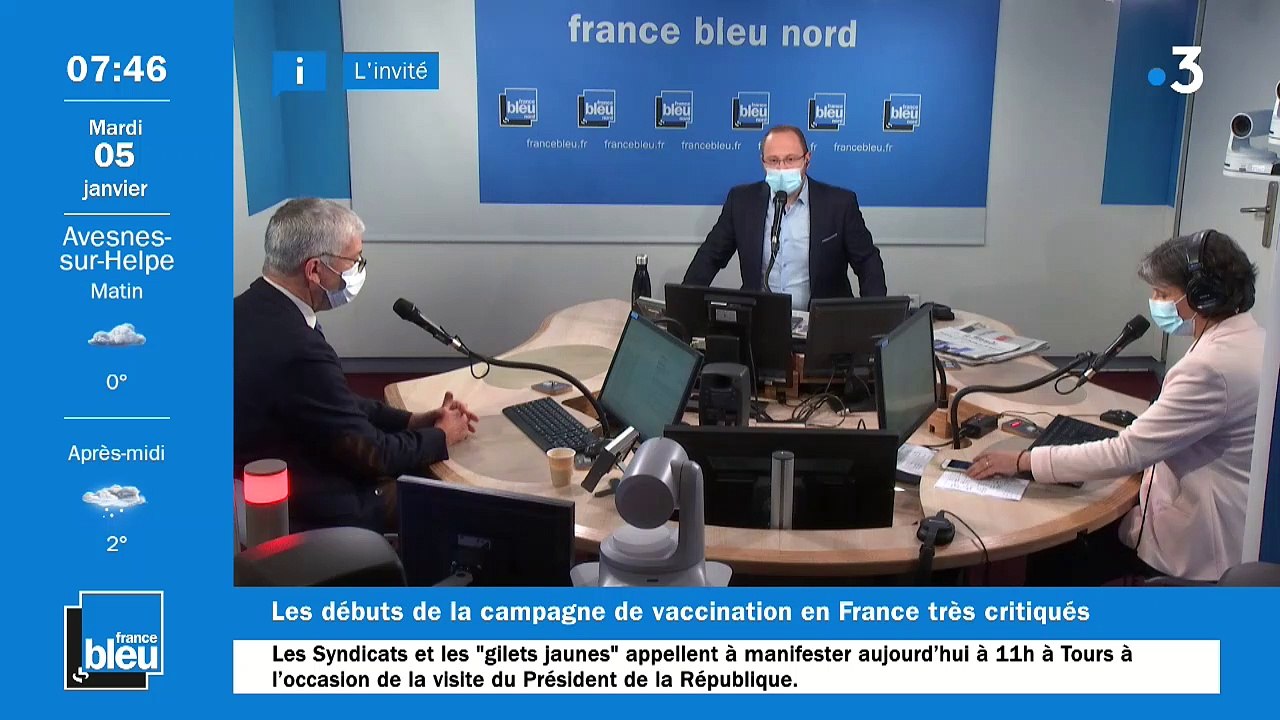 Benoit Vallet, directeur général de l'ARS Hauts-de-France