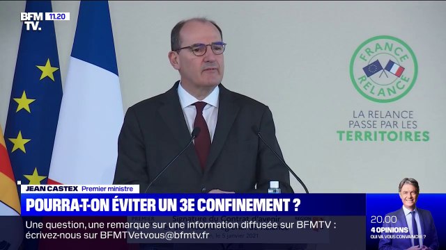 Covid-19: Jean Castex souligne des indicateurs préoccupants mais moins dégradés en France que chez nos voisins