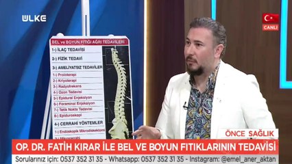Önce Sağlık - Fatih Kırar | 5 Ocak 2021