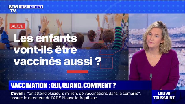 Les enfants vont-ils être vaccinés ? - BFMTV répond à vos questions