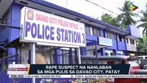 #UlatBayan | Rape suspect na nanlaban sa mga pulis sa Davao City, patay