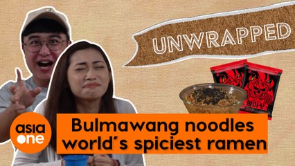 Unwrapped We tried Bulmawang the world s spiciest ramen