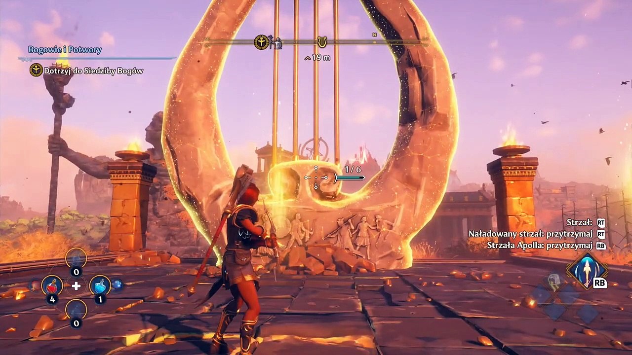 Immortals Fenyx Rising Wielka Lira Niszczycielskie Skały Clashing