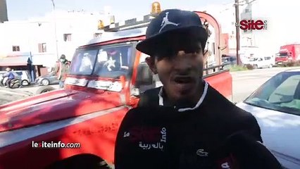 إنقلاب سيارة بشارع أنوال في الدار البيضاء وشاهد عيان يكشف سبب الحادث