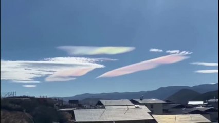 Espectacular fenómeno meteorológico en la provincia China de Yunnan