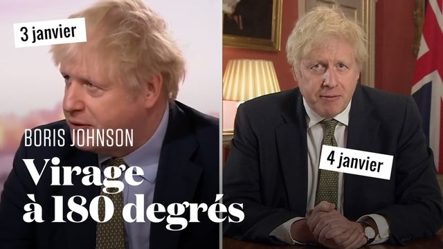 Boris Johnson ferme les écoles anglaises et se contredit lui-même