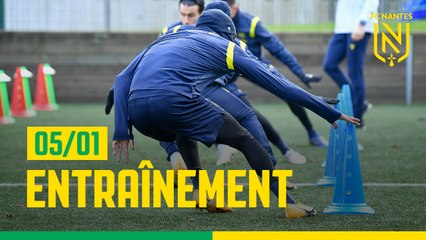 Entraînement : J-1 avant la reprise du championnat