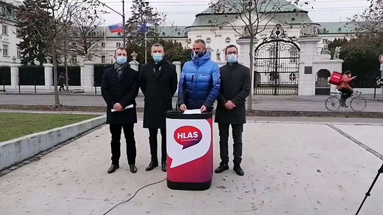 ZÁZNAM: TK strany Hlas - sociálna demokracia