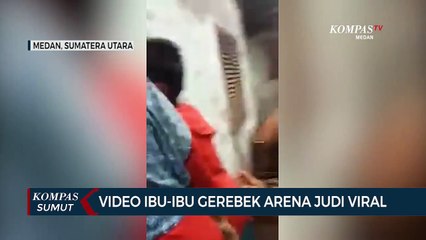 Ibu-Ibu Gerebek Arena Judi