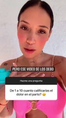 Luisa Fernanda W habló sobre su trabajo de parto