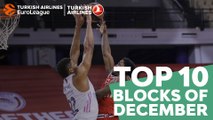 Turkish Airlines EuroLeague, Top 10 Blocks of December!